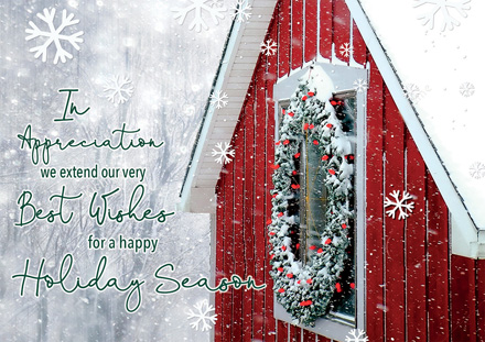 Rural Charm Holiday Cards
