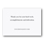 Big Thanks Thank You Cards